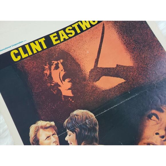 vintage original CLINT EASTWOOD PLAY MISTY FOR ME Belgian poster movie french - Picture 8 of 10